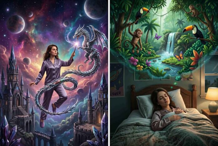 Lucid dreams vs vivid dreams